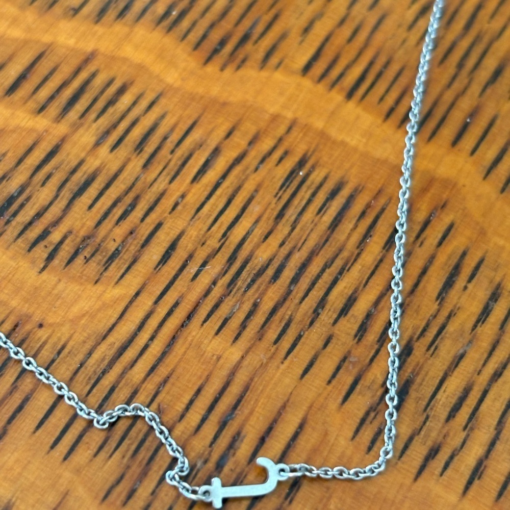 Silver 925 Anchor Necklace - Picture 4 of 6